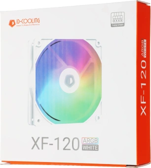 Вентилятор для корпуса ID-Cooling XF-120 ARGB 120х120x25 белый 4-pin 30.5дБ (XF-120-ARGB-W) Ret - купить недорого с доставкой в интернет-магазине