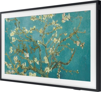 Телевизор QLED Samsung 32" QE32LS03CBUXRU The Frame черный/серый FULL HD 60Hz DVB-T2 DVB-C DVB-S2 USB WiFi Smart TV (RUS) - купить недорого с доставкой в интернет-магазине