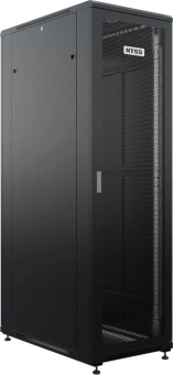 Шкаф серверный NTSS Премиум (NTSS-R42U60100PD/PDD-BL) напольный 42U 600x1000мм пер.дв.перфор. задн.дв.перфор.2-хст. 900кг черный 510мм 111кг 2210мм IP20 - купить недорого с доставкой в интернет-магазине