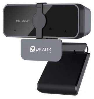 Камера Web Оклик OK-C21FH черный 2Mpix (1920x1080) USB2.0 с микрофоном - купить недорого с доставкой в интернет-магазине