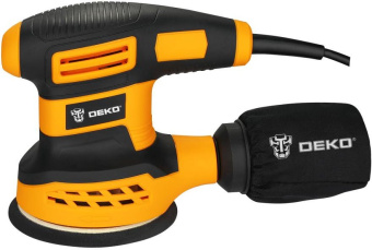 Эксцентриковая шлифмашина Deko DKG350 350Вт D125мм (063-4263) - купить недорого с доставкой в интернет-магазине