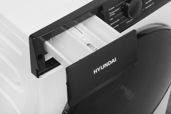 Стиральная машина Hyundai WME7215 класс: A загр.фронтальная макс.:7кг белый инвертор - купить недорого с доставкой в интернет-магазине