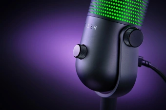 Микрофон проводной Razer Seiren V3 Chroma черный - купить недорого с доставкой в интернет-магазине