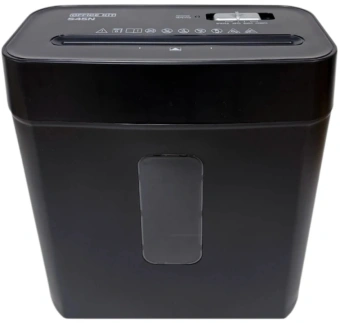 Шредер Office Kit S45N 2x13 черный (секр.P-5) фрагменты 6лист. 14лтр. скобы пл.карты - купить недорого с доставкой в интернет-магазине