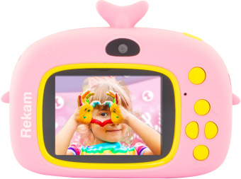 Фотоаппарат Rekam iLook K430i розовый 20Mpix 2" 720p microSD CMOS/Li-Ion - купить недорого с доставкой в интернет-магазине