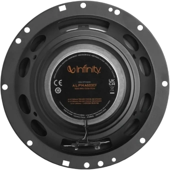 Колонки автомобильные Infinity Alpha 603CF (без решетки) 720Вт 90дБ 4Ом 16.5см (6 1/2дюйм) (ком.:4кол.) компонентные двухполосные - купить недорого с доставкой в интернет-магазине