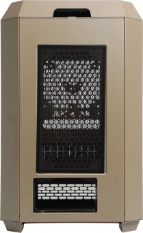 Корпус Thermaltake The Tower 300 Gravel Send коричневый без БП mATX 8x120mm 6x140mm 2xUSB3.0 audio bott PSU - купить недорого с доставкой в интернет-магазине
