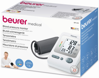 Тонометр автоматический Beurer BM26 - купить недорого с доставкой в интернет-магазине