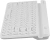 Клавиатура A4Tech Fstyler FBK30 белый USB беспроводная BT/Radio slim Multimedia (FBK30 WHITE) - купить недорого с доставкой в интернет-магазине
