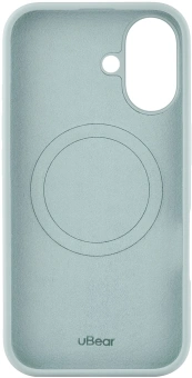 Чехол (клип-кейс) uBear для Apple iPhone 16 Touch with MagSafe мятный (CS404CM61TH-I24M) - купить недорого с доставкой в интернет-магазине
