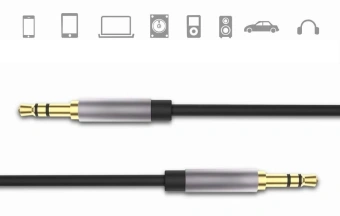 Кабель соединительный аудио Premier 5-332 3.0 Jack 3.5 (m)/Jack 3.5 (m) 3м. позолоч.конт. черный/серый - купить недорого с доставкой в интернет-магазине