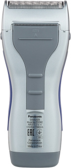 Бритва сетчатая Panasonic ES3042 реж.эл.:1 питан.:аккум. серебристый/синий - цена, купить или заказать с доставкой в интернет-магазине Бритва сетчатая Panasonic ES3042 реж.эл.:1 питан.:аккум. серебристый/синий - купить недорого с доставкой в интернет-магазине