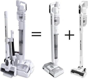 Пылесос моющий Polaris PVCW 8090 500Вт белый - купить недорого с доставкой в интернет-магазине