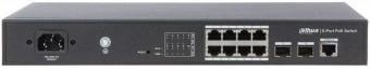 Коммутатор Dahua DH-PFS4210-8GT-150 (L2) 8x1Гбит/с 2SFP 8PoE+ 150W управляемый - купить недорого с доставкой в интернет-магазине