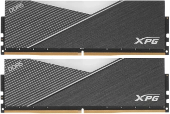 Память DDR5 2x16GB 6000MHz A-Data AX5U6000C3016G-DCLARBK XPG Lancer RGB RTL Gaming PC5-48000 CL30 DIMM UDIMM ECC 288-pin 1.4В kit single rank с радиатором Ret - купить недорого с доставкой в интернет-магазине