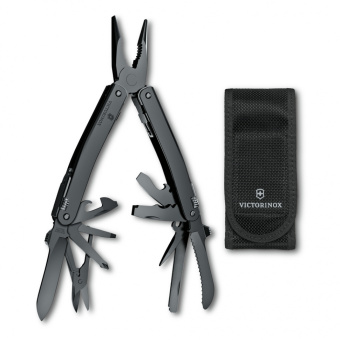 Мультитул Victorinox SwissTool Spirit MXBS (3.0226.M3N) 105мм 24функц. чехол нейлоновый черный подар.коробка - купить недорого с доставкой в интернет-магазине