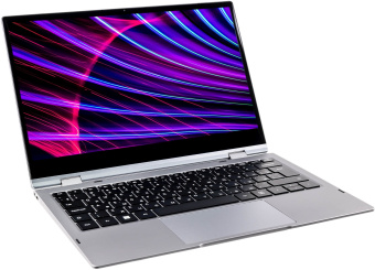 Ноутбук Hiper Slim H1306O582DM Core i5 1235U 8Gb SSD256Gb Intel Iris Xe graphics 13.3" IPS Touch FHD (1920x1080) Free DOS grey WiFi BT Cam - купить недорого с доставкой в интернет-магазине