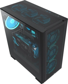 Корпус Formula Air Power G5 EX черный без БП ATX 5x120mm 3x140mm 2xUSB3.0 audio bott PSU - купить недорого с доставкой в интернет-магазине