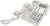 Телефон проводной Ritmix RT-495 белый/серый - купить недорого с доставкой в интернет-магазине