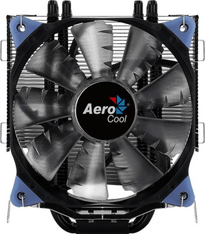 Устройство охлаждения(кулер) Aerocool Verkho 5 DARK Soc-AM5/AM4/1151/1200/2066/2011/1700 4-pin 15-27dB Al+Cu 150W 741gr Ret (VERKHO 5 DARK PWM) - купить недорого с доставкой в интернет-магазине