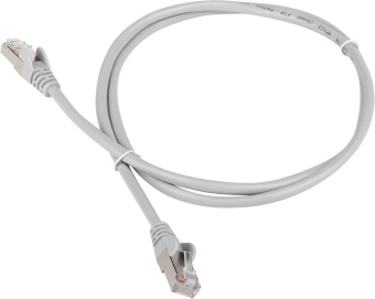 Патч-корд Lanmaster TWT-45-45-1.5/S6-GY FTP RJ-45 вил.-вилка RJ-45 кат.6 1.5м серый ПВХ (уп.:1шт) - купить недорого с доставкой в интернет-магазине