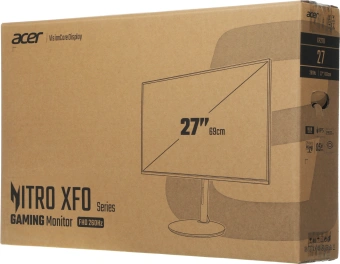 Монитор Acer 27" Nitro XF270W5biiph черный IPS LED 16:9 HDMI матовая HAS Piv 250cd 178гр/178гр 1920x1080 260Hz FreeSync Premium DP FHD 6.16кг - купить недорого с доставкой в интернет-магазине