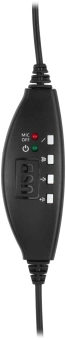 Наушники с микрофоном Оклик HS-M300 черный/серый 1.8м накладные оголовье (1876323) - цена, купить или заказать с доставкой в интернет-магазине Наушники с микрофоном Оклик HS-M300 черный/серый 1.8м накладные оголовье (1876323) - купить недорого с доставкой в интернет-магазине