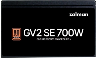 Блок питания Zalman ATX 700W ZM700-GV2SE 80+ bronze (20+4pin) 120mm fan 6xSATA RTL - купить недорого с доставкой в интернет-магазине