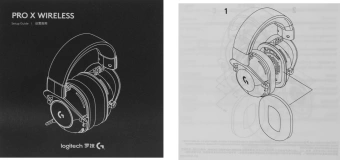 Наушники с микрофоном Logitech G Pro X Lightspeed черный 2м мониторные Radio оголовье (981-000908) - купить недорого с доставкой в интернет-магазине