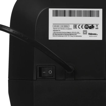 Шредер Fellowes AutoMax 80М черный с автоподачей (секр.P-4) перекрестный 80лист. 17лтр. скрепки скобы пл.карты - купить недорого с доставкой в интернет-магазине