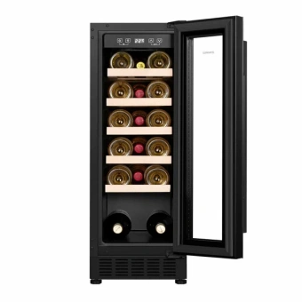 Винный шкаф Maunfeld MBWC-56S20 1-нокамерн. черный стекло (КА-00018699) - купить недорого с доставкой в интернет-магазине