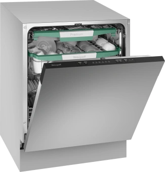 Посудомоечная машина встраив. Weissgauff BDW 6136 D Inverter AutoOpen Infolight 2100Вт полноразмерная инвертер - купить недорого с доставкой в интернет-магазине
