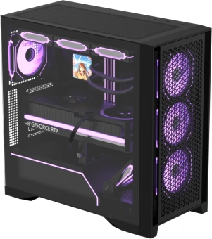 Корпус Formula Air Power G8 черный без БП ATX 2xUSB3.0 1xUSB3.1 audio bott PSU - купить недорого с доставкой в интернет-магазине