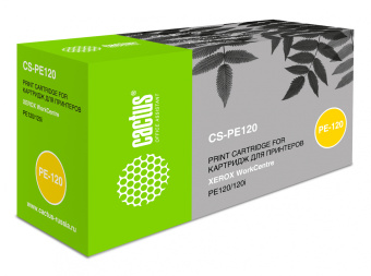 Картридж лазерный Cactus CS-PE120 013R00606 черный (5000стр.) для Xerox WorkCentre pe120/pe120i - купить недорого с доставкой в интернет-магазине