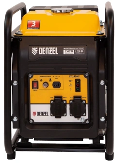 Генератор Denzel GT-2500iF 2.5кВт - купить недорого с доставкой в интернет-магазине