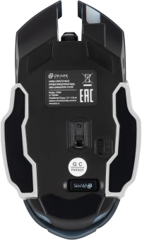 Мышь Оклик 770GW черный/серебристый оптическая 3600dpi беспров. USB для ноутбука 6but - купить недорого с доставкой в интернет-магазине