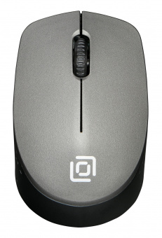 Мышь Оклик 486MW черный/серый оптическая (1000dpi) беспроводная USB для ноутбука (3but) - купить недорого с доставкой в интернет-магазине