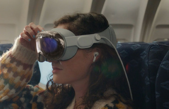 Очки виртуальной реальности Apple Vision Pro 1Tb A2117 серый - купить недорого с доставкой в интернет-магазине
