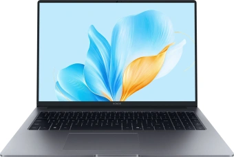 Ноутбук Honor MagicBook X16 BRG-565 Core i5 13420H 16Gb SSD512Gb Intel UHD Graphics 16" IPS FHD+ (1920x1200) FreeDOS grey WiFi BT Cam (5301ALXN) - купить недорого с доставкой в интернет-магазине