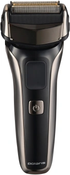Бритва сетчатая Polaris PMF 1013RC реж.эл.:3 питан.:элек.сеть/аккум. черный/серебристый - купить недорого с доставкой в интернет-магазине