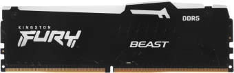 Память DDR5 2x32GB 5200MHz Kingston KF552C40BBAK2-64 Fury Beast RGB RTL Gaming PC5-41600 CL40 DIMM UDIMM 288-pin 1.25В kit single rank с радиатором Ret - купить недорого с доставкой в интернет-магазине