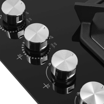 Газовая варочная поверхность Maunfeld EEHG.642VC.2CB/KG черный - купить недорого с доставкой в интернет-магазине