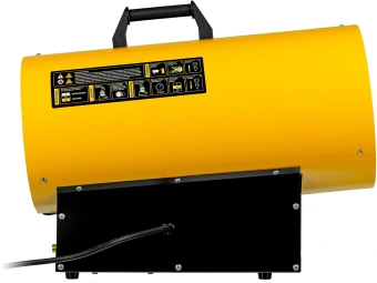 Тепловая пушка газовая Denzel GHG-15i 15000Вт желтый/черный - купить недорого с доставкой в интернет-магазине