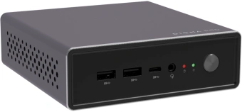Неттоп Digma Pro Minimax U1 i5 1235U (1.3) 16Gb SSD512Gb Iris Xe Windows 11 Pro GbitEth WiFi BT 60W темно-серый/черный (DPP5-ADXW05) - купить недорого с доставкой в интернет-магазине
