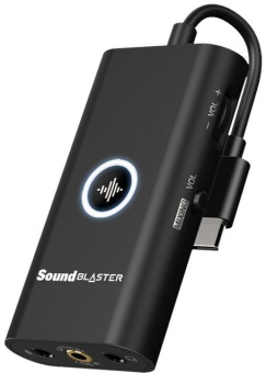 Звуковая карта Creative USB-C Sound Blaster G3 (BlasterX Acoustic Engine Pro) 7.1 Ret - купить недорого с доставкой в интернет-магазине