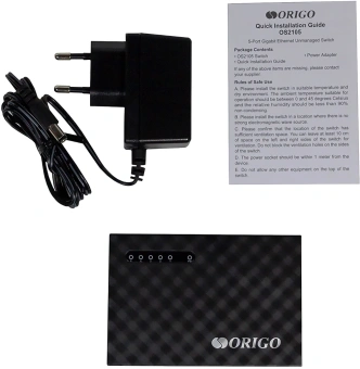 Коммутатор Origo OS2105 OS2105/A1A 5x1Гбит/с неуправляемый - купить недорого с доставкой в интернет-магазине