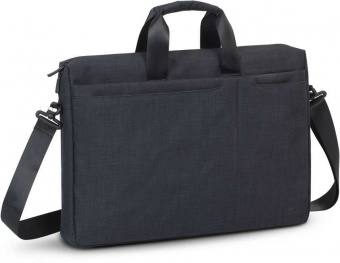 Сумка для ноутбука 17.3" Riva 8355 черный полиэстер (8355 BLACK) - купить недорого с доставкой в интернет-магазине
