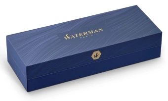 Ручка шариков. Waterman Hemisphere (S0920570) Mars Black CT M син. черн. подар.кор. - купить недорого с доставкой в интернет-магазине