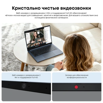 Ноутбук Chuwi Corebook Air Ryzen 5 6600H 16Gb SSD512Gb AMD Radeon 660M 14" IPS FHD+ (1920x1200) Windows 11 Pro blue WiFi BT Cam - купить недорого с доставкой в интернет-магазине