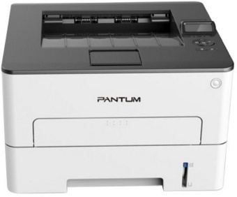 Принтер лазерный Pantum P3300DN A4 Duplex Net белый - купить недорого с доставкой в интернет-магазине